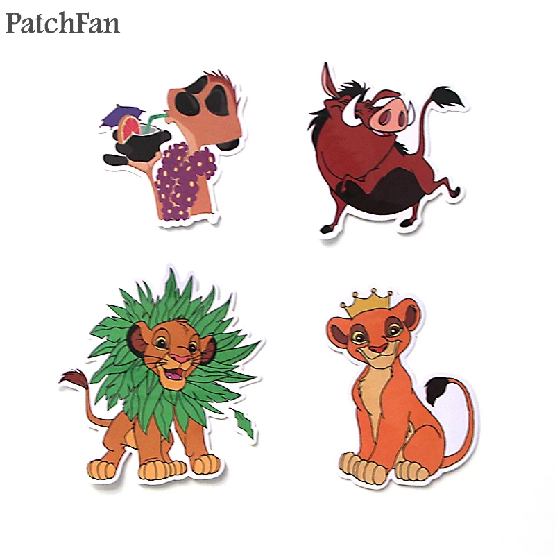 Patchfan 40 шт. лев Король животные мультфильм игрушка Дети Игрушка наклейка, сделай сам, Скрапбукинг альбом ноутбук телефон тетрадь наклейка стикеры A1846