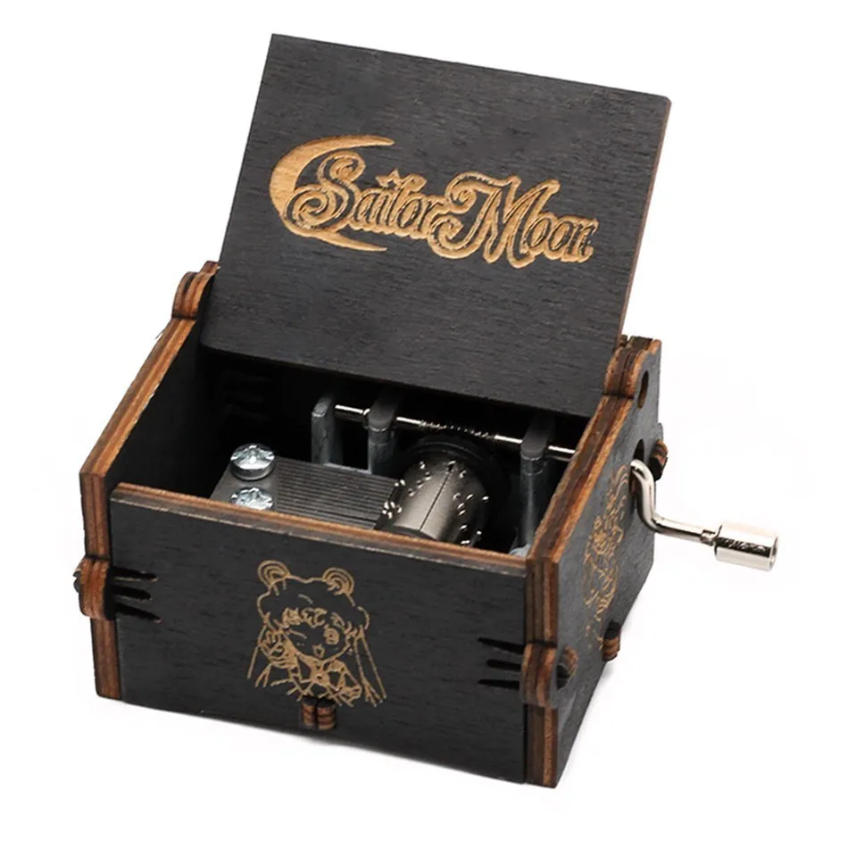 Сейлор Мун день рождения Игра престолов Розовая пантера деревянная музыкальная