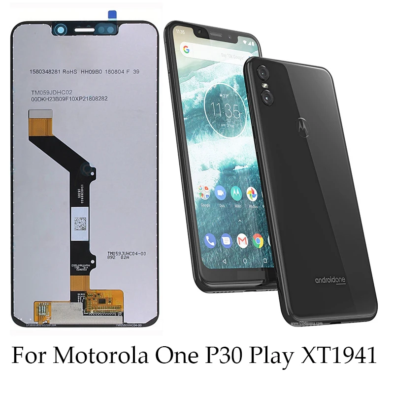 LCD Display For Motorola One P30 Play XT1941 display touch screen digitizer Replacement Screen with tools kit | Мобильные телефоны