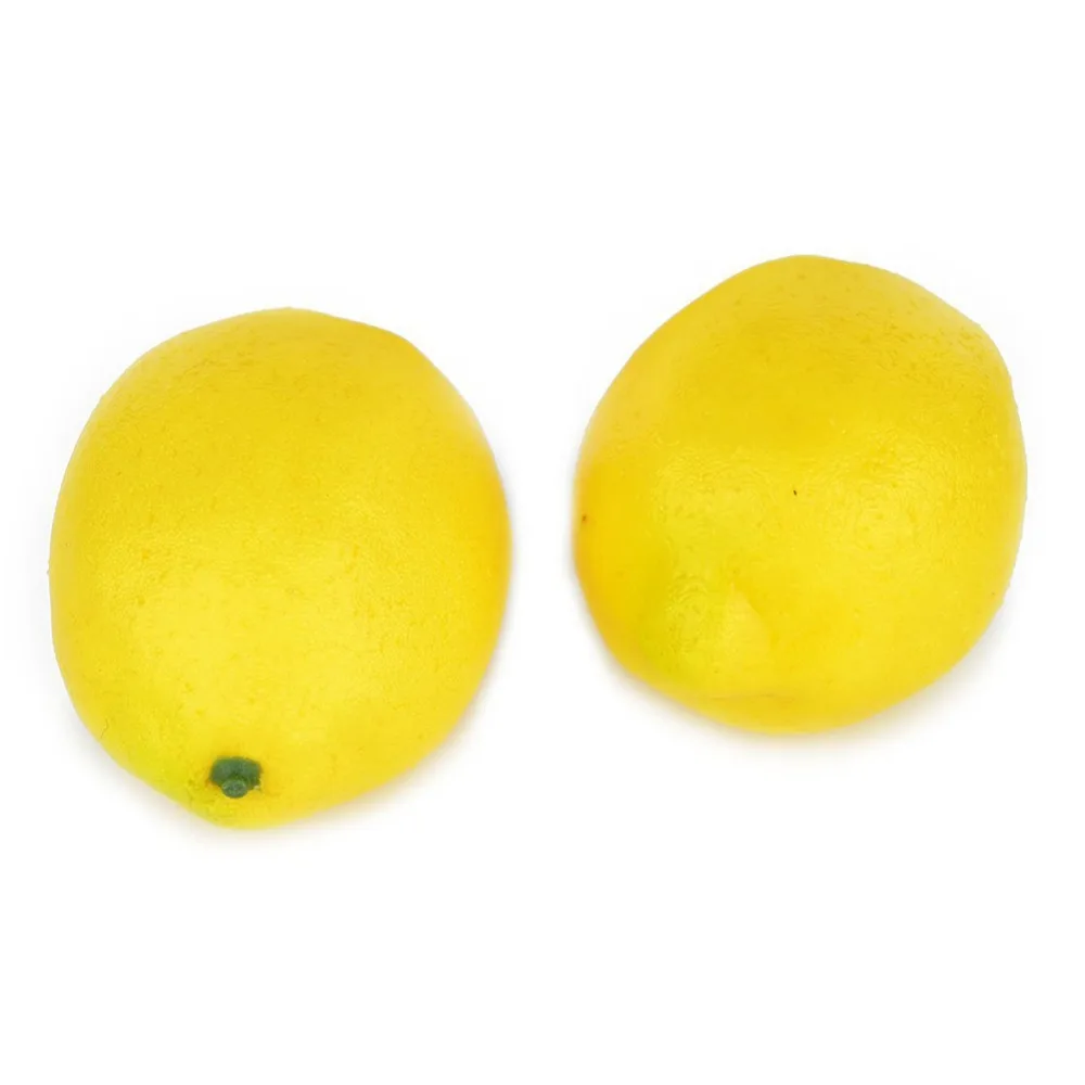 10 шт./лот зеленый желтый Цвет моделирование модели мини фрукты овощи