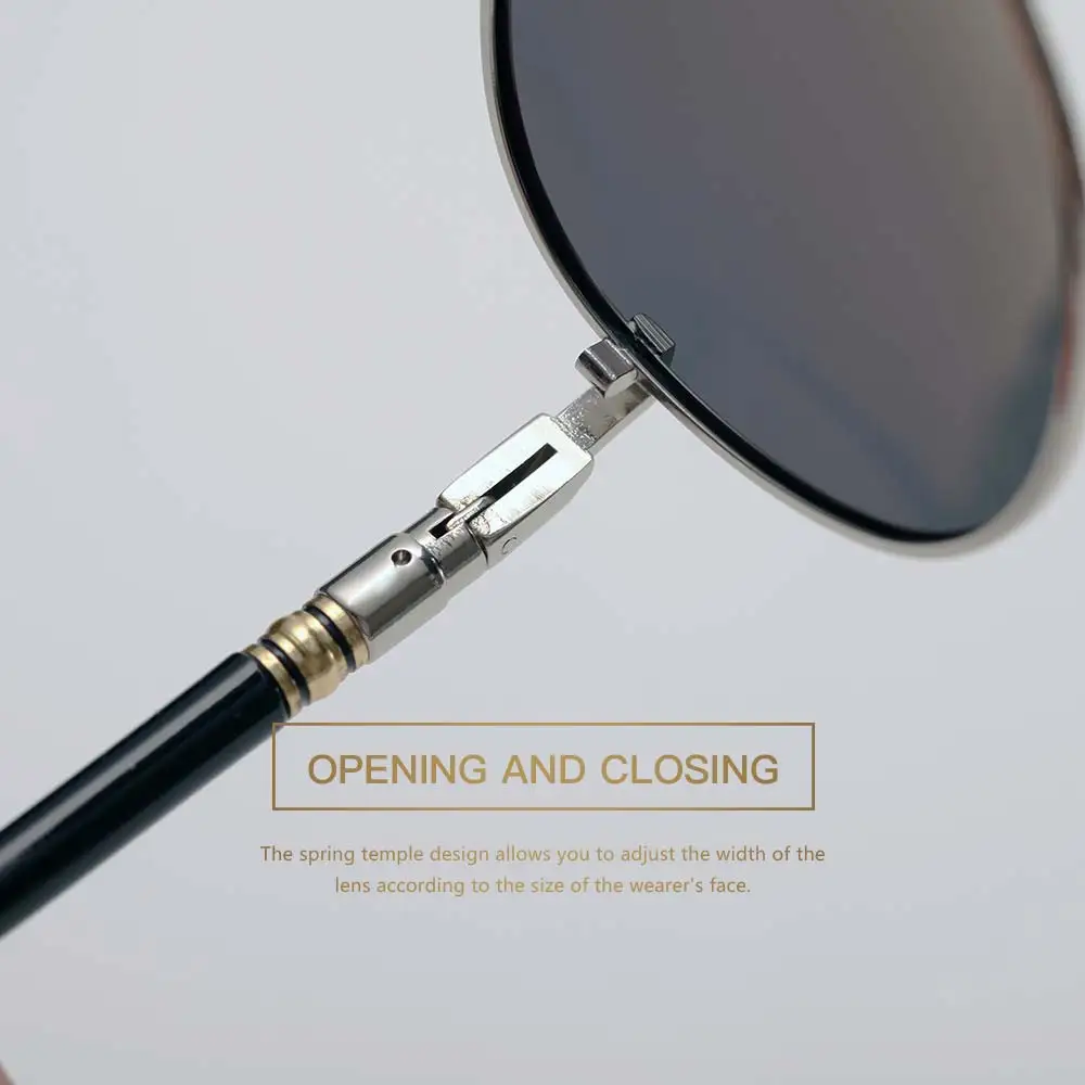 Солнцезащитные очки авиаторы Raydem мужские классические Поляризационные