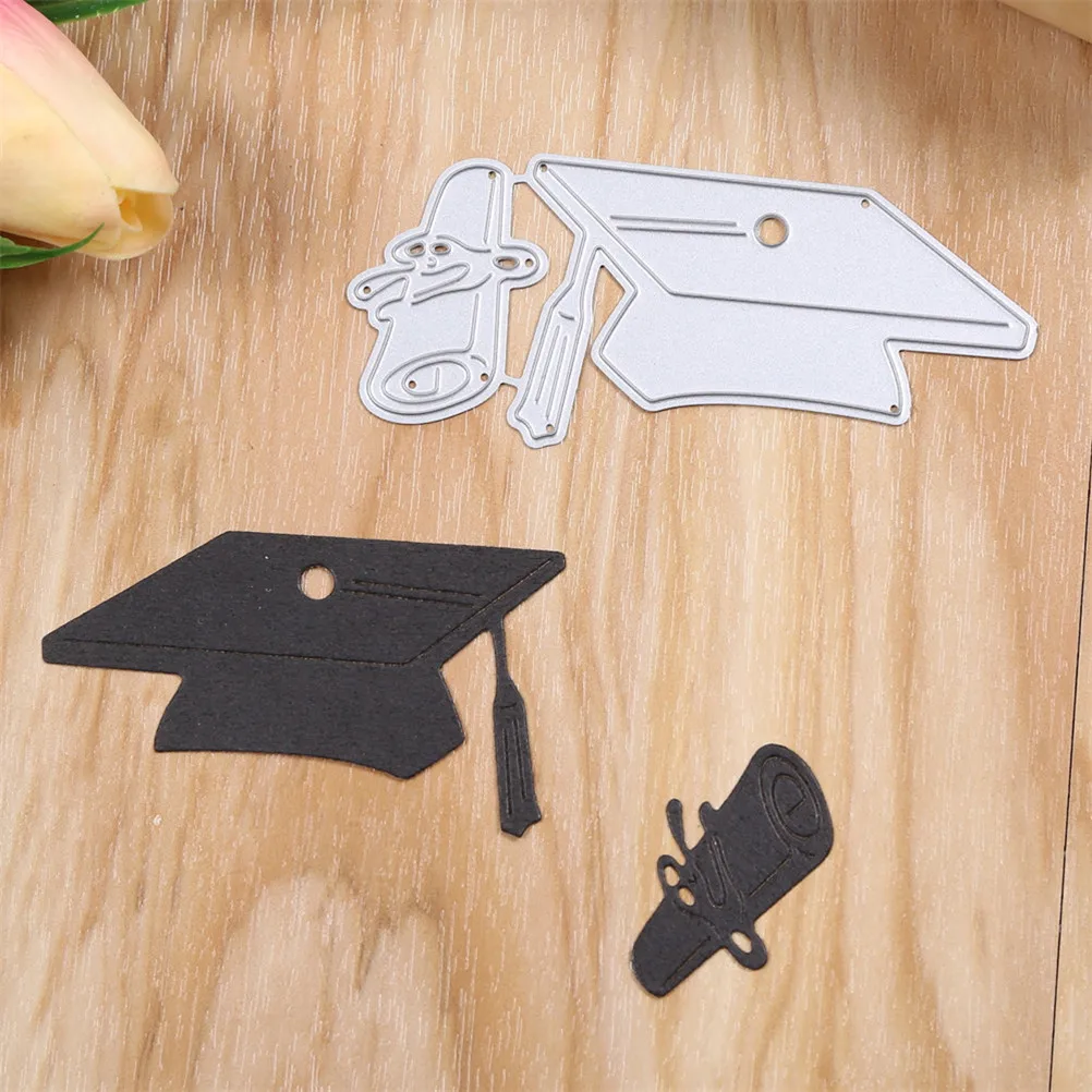 Металлическая крышка бакалавра тиснение резки DIY открытки в альбом декоративные