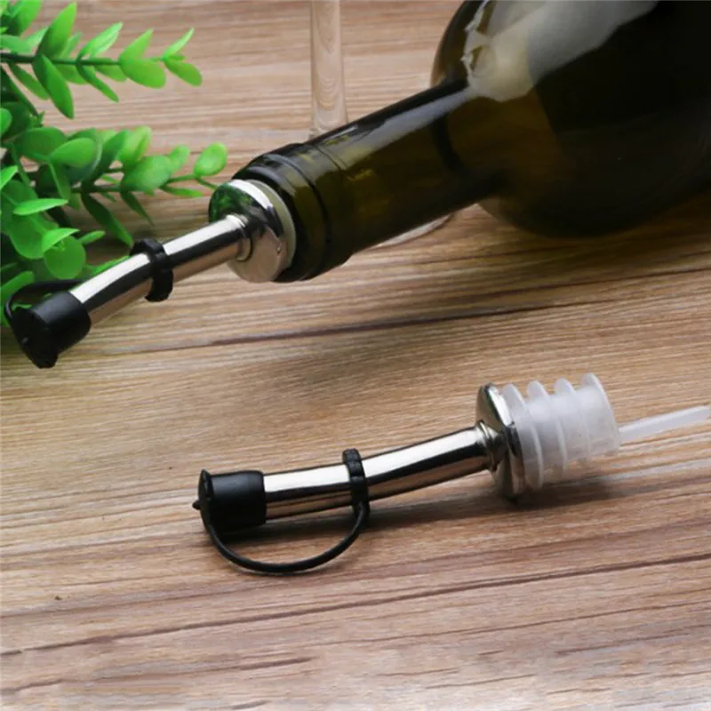 2 в 1 пробка из нержавеющей стали вина бутылочный Носик Pourer Пробка Вина гейзеры