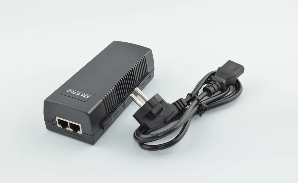 Poe инжектор 48 В full out 10/100 Мбит/с power over ethernet поддержка одного POE защита освещения
