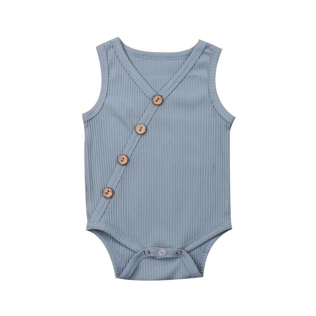 

Toddler Girl Boy Romper Sleeveless Solid Sunsuit jumpsuit for girls kids baby boy rompers summer