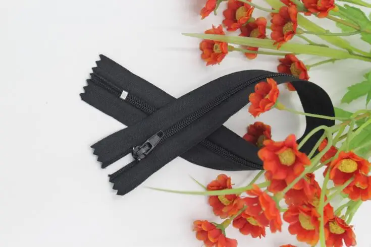 Молния #3 длина 32 см нейлоновая катушка застежки-молнии для шитья оптовая продажа