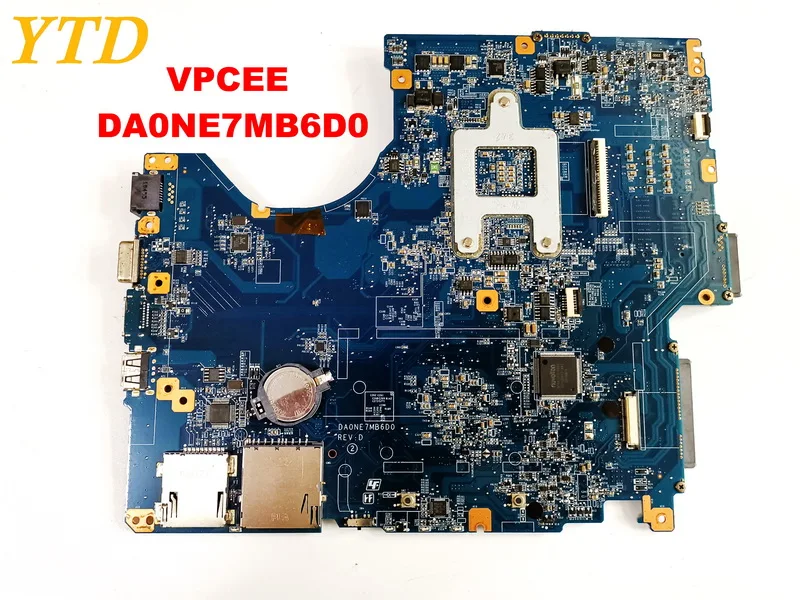 Оригинальная материнская плата для ноутбука SONY VPCEE DA0NE7MB6D0 протестирована хорошая