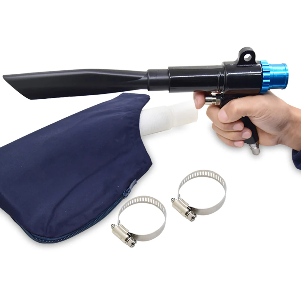 Car Tire Cleaner Pneumatic Cleaner High Pressure Air Duster Compressor Blow Suction Machine Pneumatic Cleaner Cleaning Tool