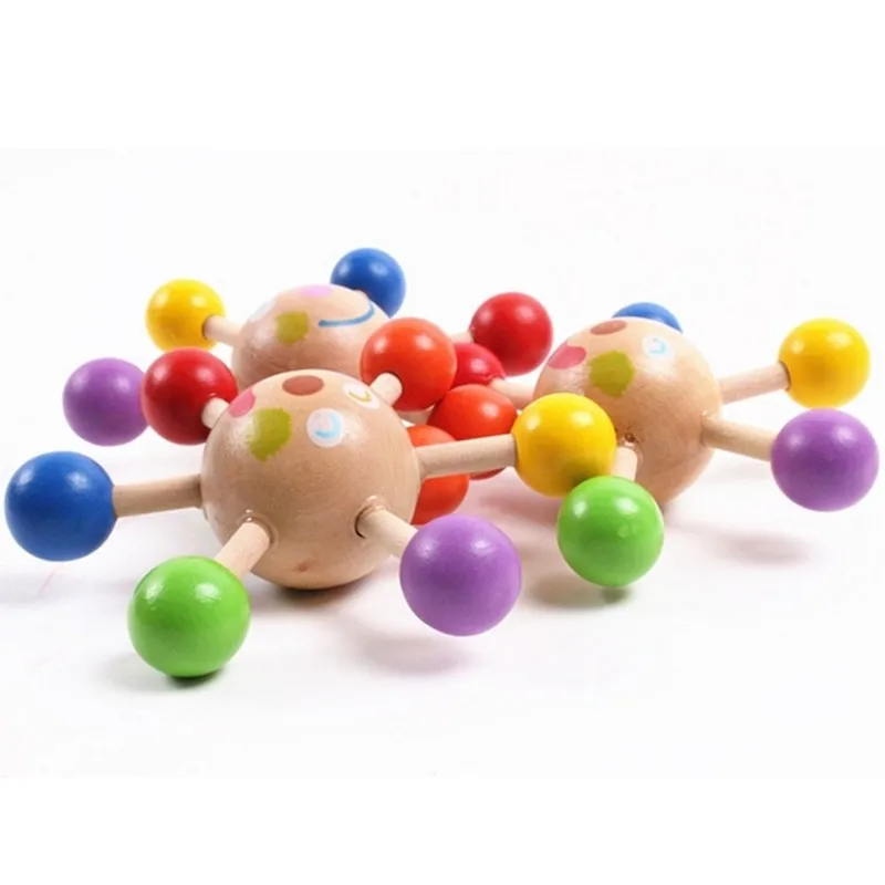 1 шт. новинка деревянный спиннинг Топ Дети Классические игрушки красочные