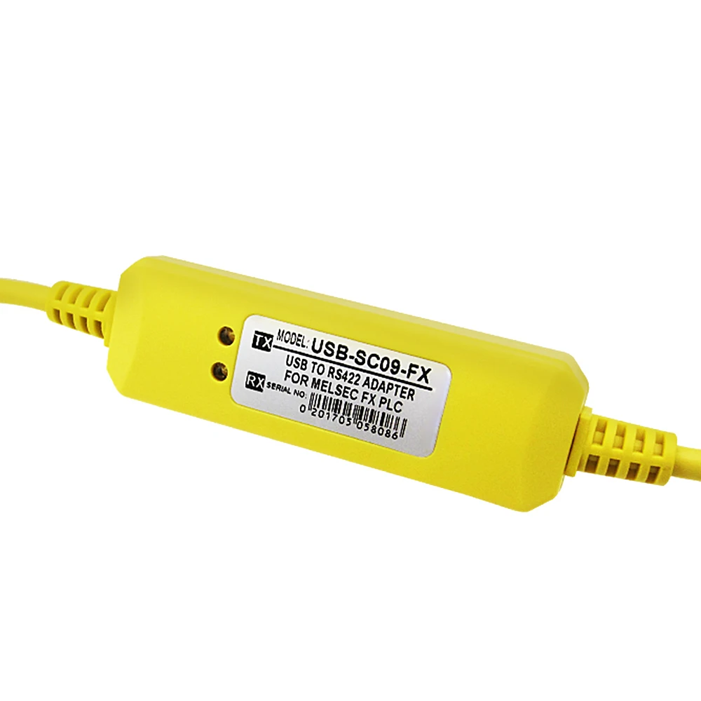 1 шт. USB-SC09-FX PLC желтый программирующий кабель SC-09 SC09 FX FX1N/FX2N/FX1S/FX3U | Электроника