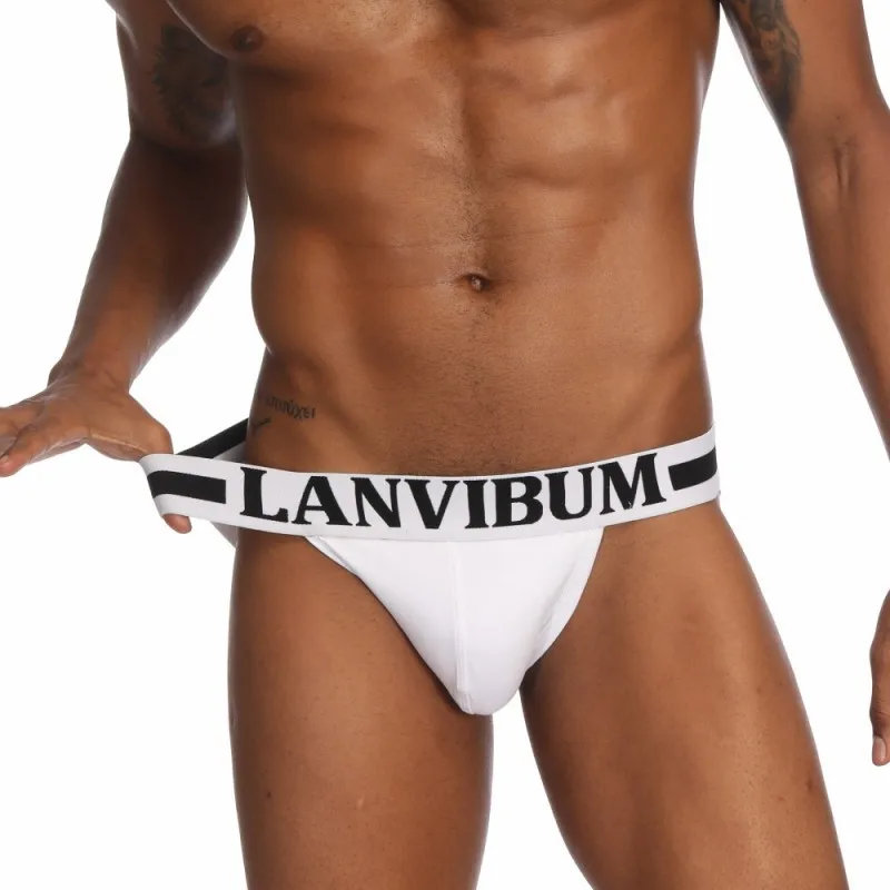 Мужские трусы джоки с открытой спиной черные брифы стринги для пениса