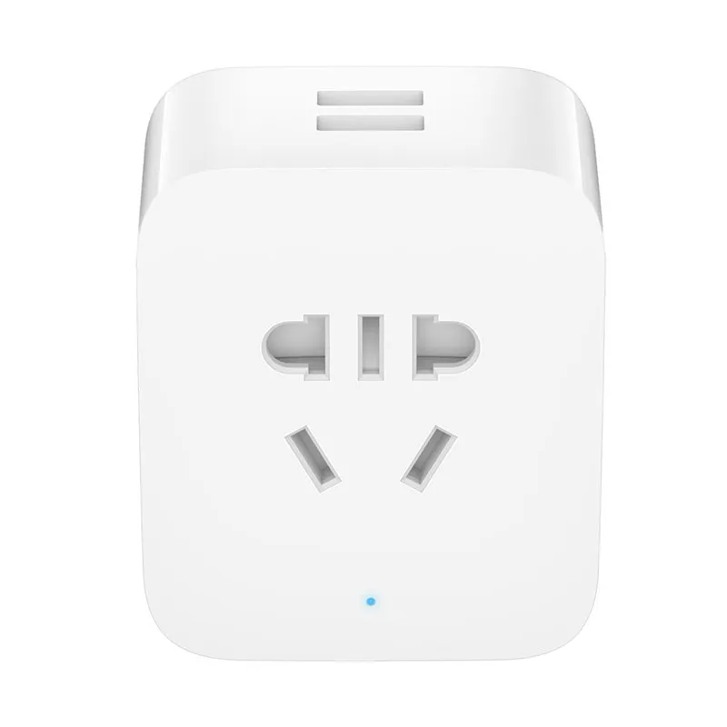 Xiao mi jia умная розетка Улучшенная двойная USB быстрая зарядка ZigBee/основное гнездо USB беспроводная WiFi mi Home APP управление