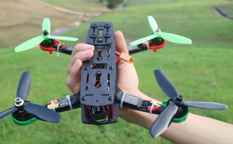 FPV Mini 250 мм карбоновая рама Дрон Квадрокоптер 4 arms F3 Acro мотор ESC батарея пропеллер