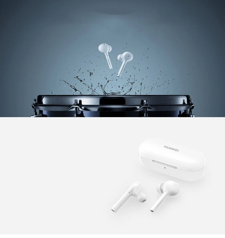 Новинка, huawei Honor FreeBuds, наслаждайтесь версией, беспроводные наушники, Hi-Fi, водонепроницаемые, IP54, управление нажатием, Беспроводная зарядка, Bluetooth 4,2