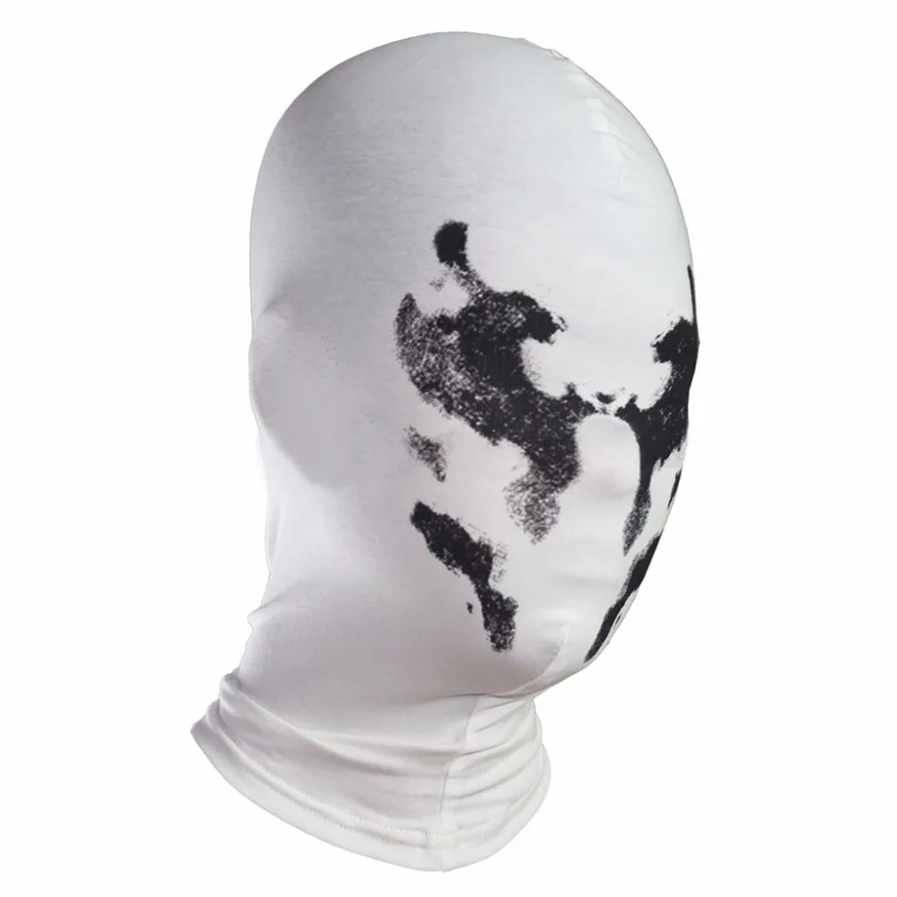 Новые Маски Rorschach Балаклава карнавальный костюм головной убор для Хэллоуина