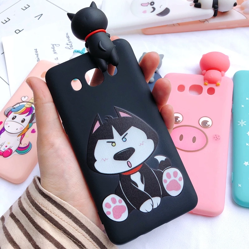 6 J3 J5 J7 3D чехол на samsung Galaxy J5 чехол Etui кавайный проект "Медвежонок" Единорог "силиконовый чехол для принципиально samsung J3 J5 J7 чехол - Цвет: 6