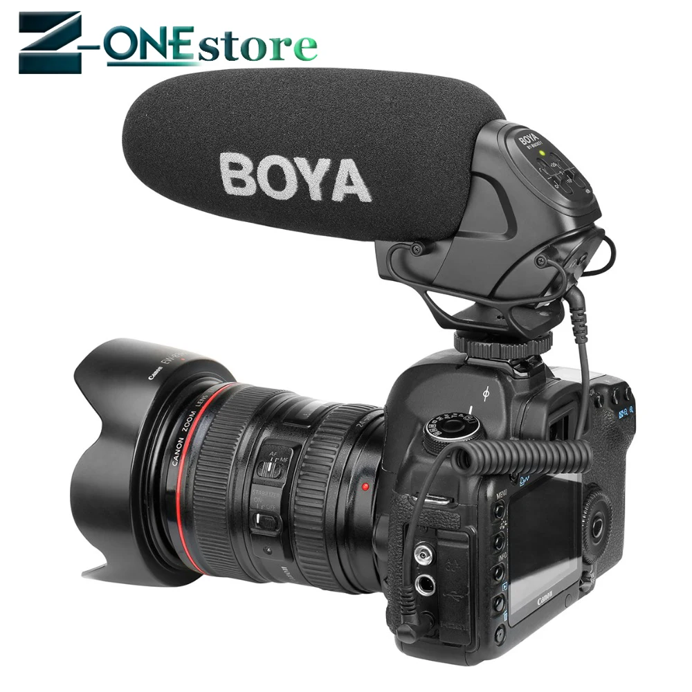 BOYA BY BM3031 суперкардиоидный конденсаторный емкостный микрофон для интервью