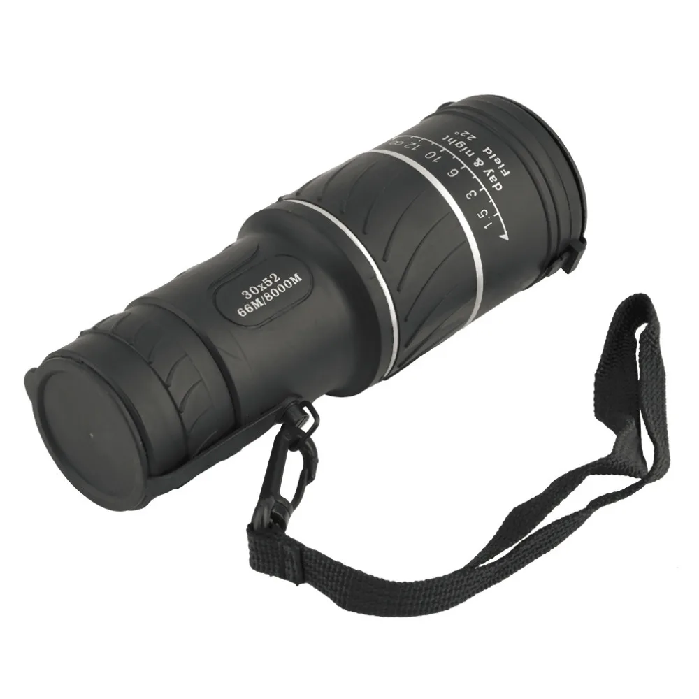 30x52 Двойной фокус зум оптический объектив монокулярный телескоп Бинокль мульти