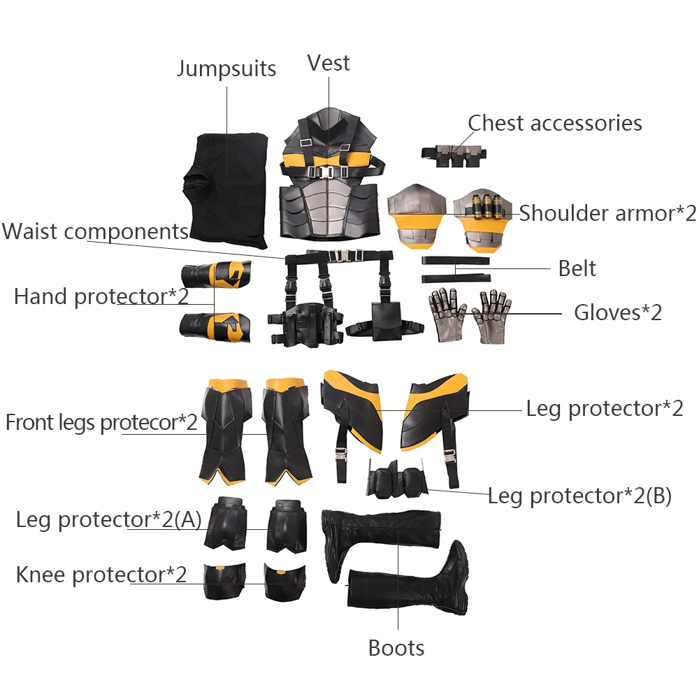 

New DC Super Villain Deathstroke Cosplay Costume Men Full Set Slade Joseph Wilson Cosplay Costume Halloween Costumes For Men