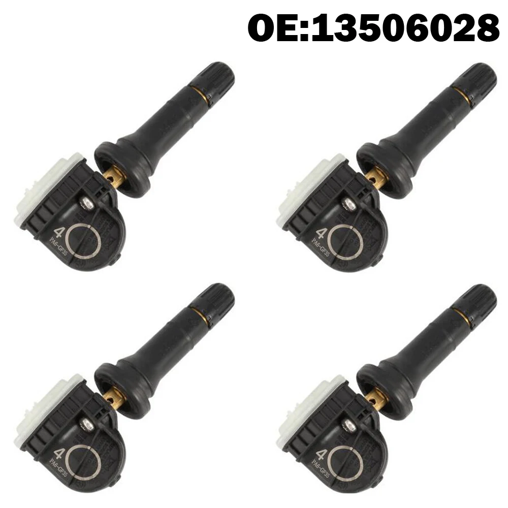 Датчик контроля давления в шинах автомобилей TPMS 4 шт. датчик 13506028 для Opel Adam Ampera Antara