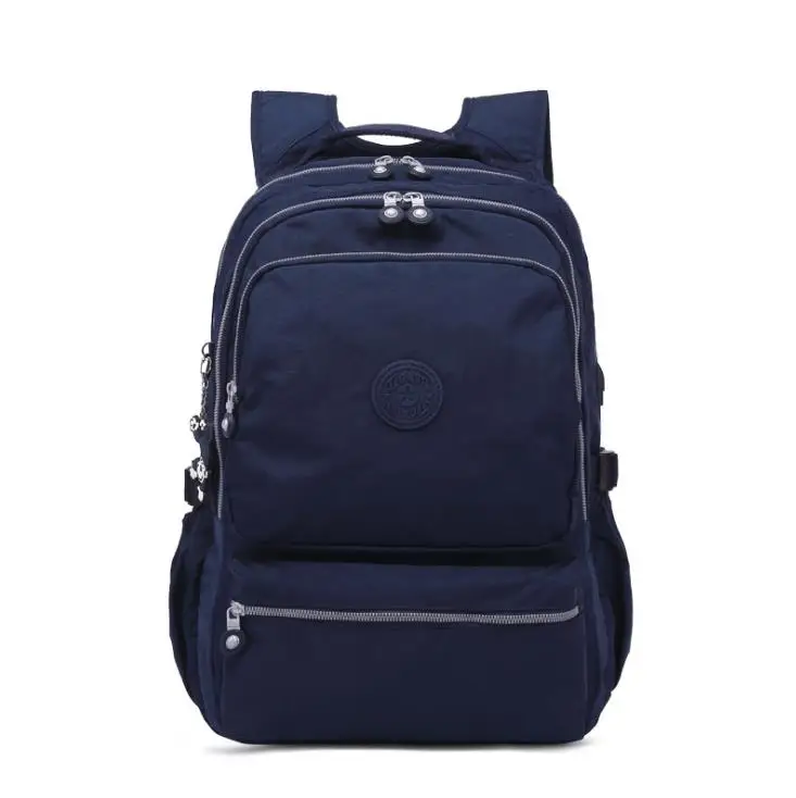 Женский рюкзак Kipled Mochila Mujer Escolar Feminina, школьный рюкзак для девочки-подростка, нейлоновые Водонепроницаемые рюкзаки для женщин - Цвет: Темно-синий