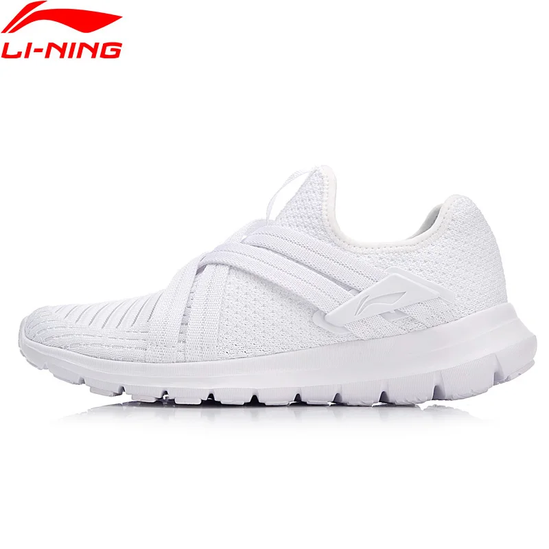 Li Ning/Женская беговая Обувь FLEX RUN V2 легкая спортивная обувь с подкладкой из пряжи li