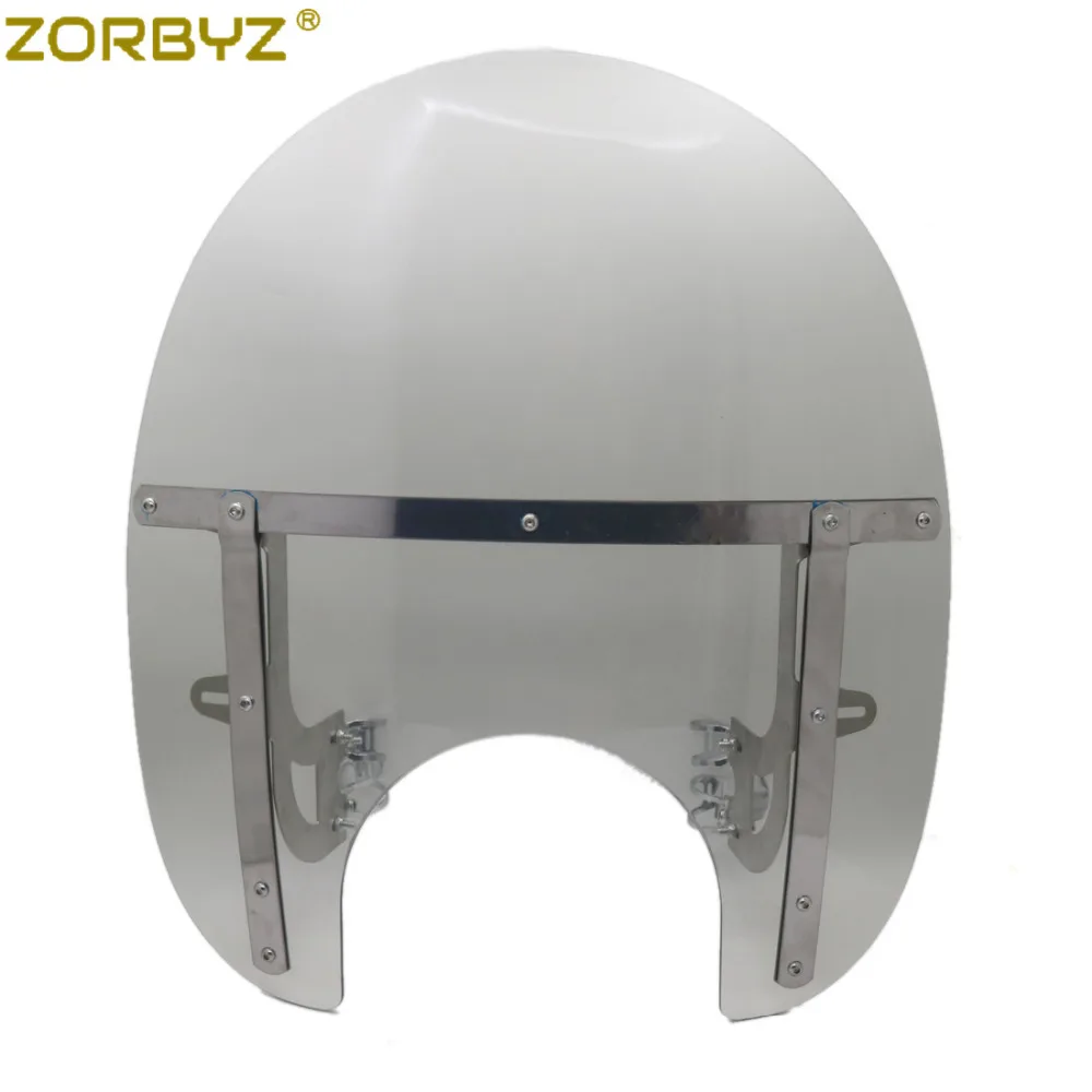 ZORBYZ мотоциклетный дефлектор ветрового стекла с 33 43 мм передней вилочной трубкой