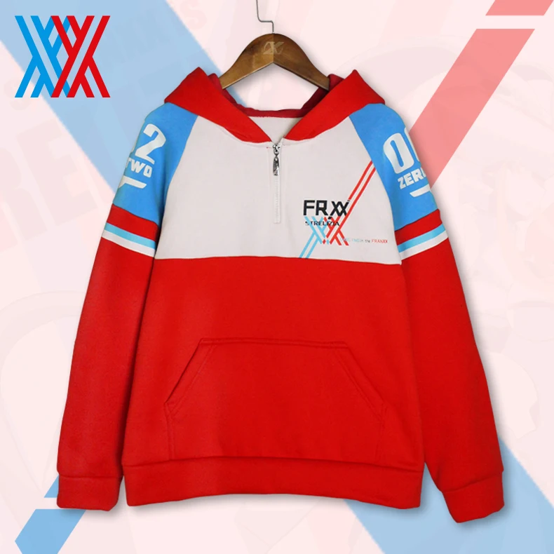 DARLING in the FRANXX Аниме толстовки для косплея fan art зимнее модное пальто новогодний костюм для мальчика