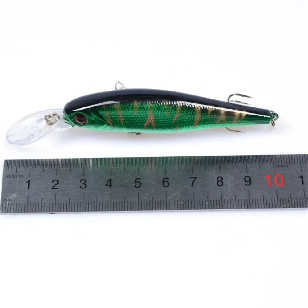 1 шт. приманки для рыбной ловли Minnow Isca искусственные 10 см/9,4 г Плавающие жесткие пластиковые приманки воблеры рыболовные снасти для карпа