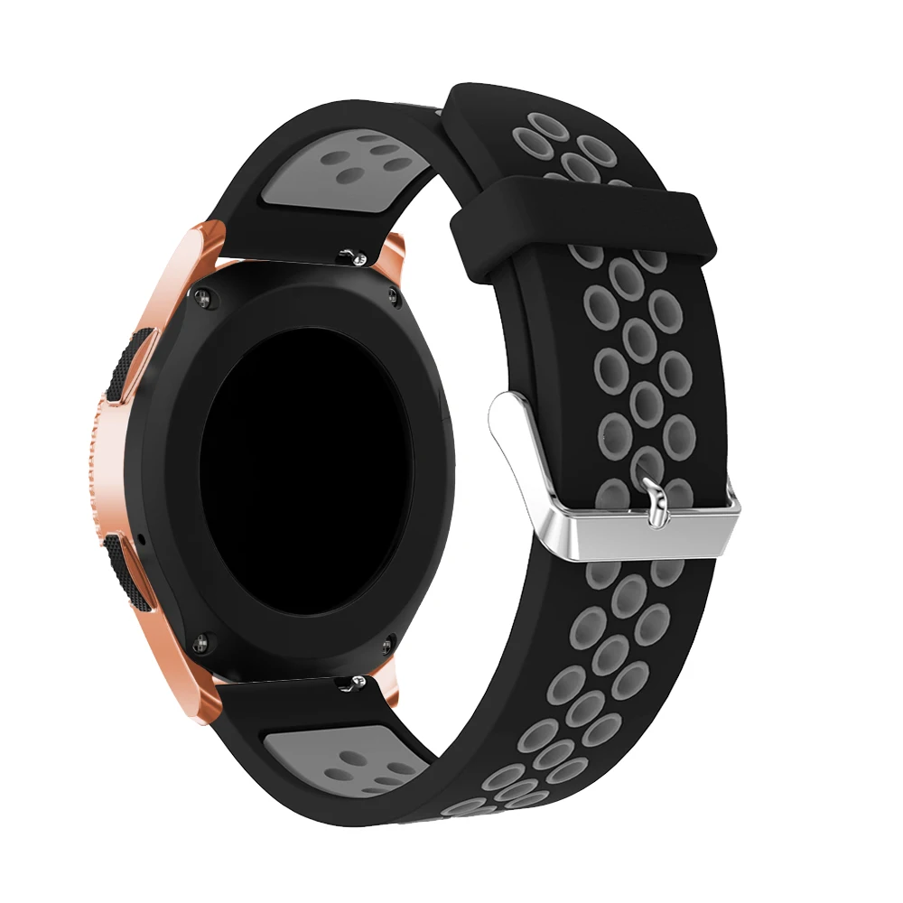 Ремешок силиконовый для Samsung Galaxy Watch 42 мм сменный Браслет Gear S2 20 мм|Ремешки часов| |