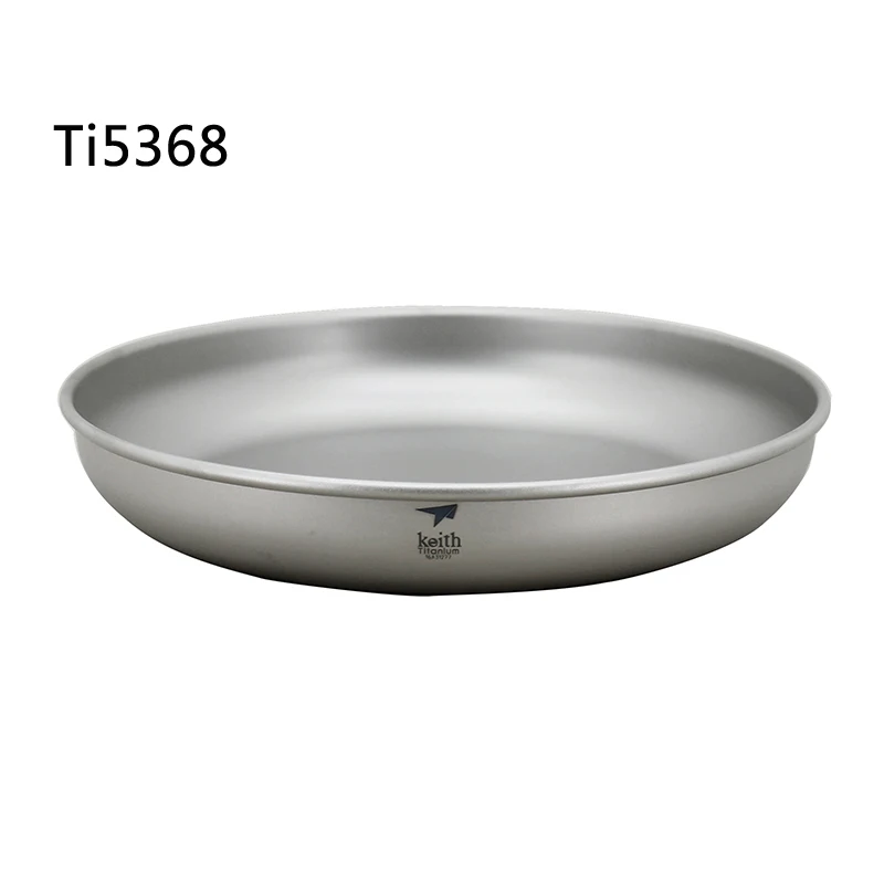 Ti5368 Keith 30 г-70 г титановая пластина Кемпинг тарелка титановая тарелка Ti5362/Ti5368 - Цвет: Ti5368