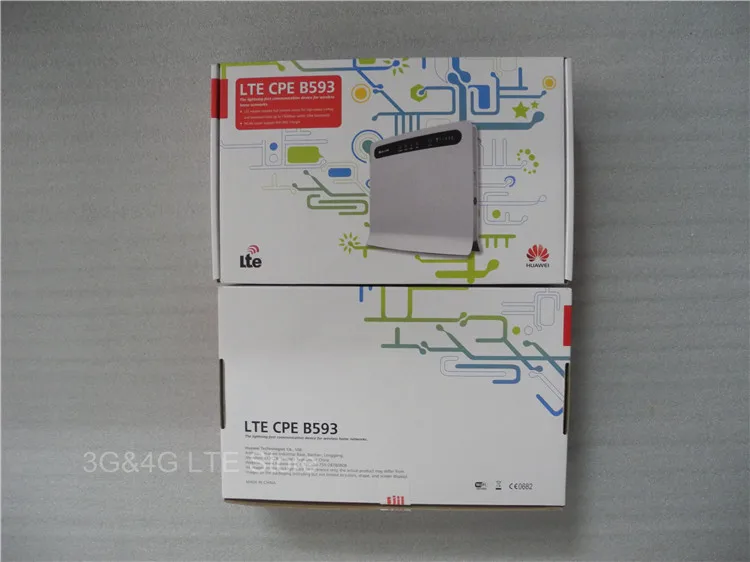 (+ 2 шт. 4G антенна) Оригинальный разблокированный HUAWEI B593 B593s 22 LTE 150 Мбит/с CPE