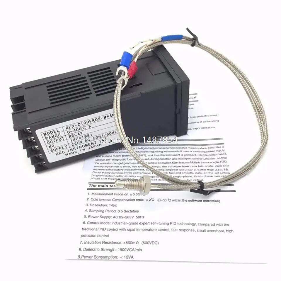 Новый цифровой ПИД-регулятор температуры с разными диапазонами ввода SSR |