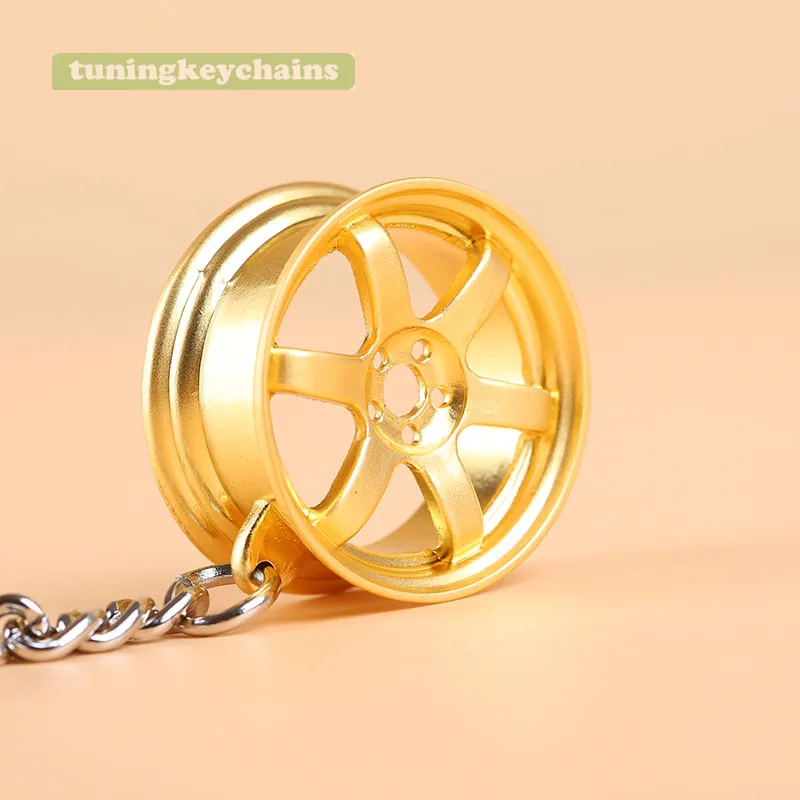 Металлический брелок для ключей Te37|tuning keychain|keychain tuningwheel rim keychain |