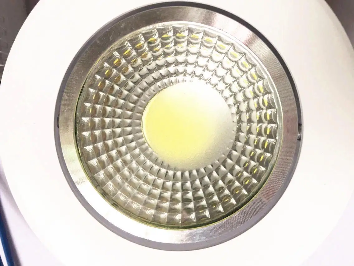 Точечный светильник epistar Встраиваемый светодиодный потолочный с COB чипом