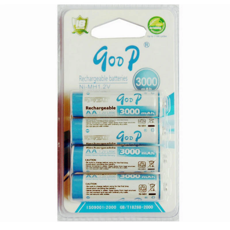 

100pc/lot High Power AA 3000mAh Rechargeable CE Battery Litio NI-MH 1.2V Rechargeable Baterias for Flashlight Toys