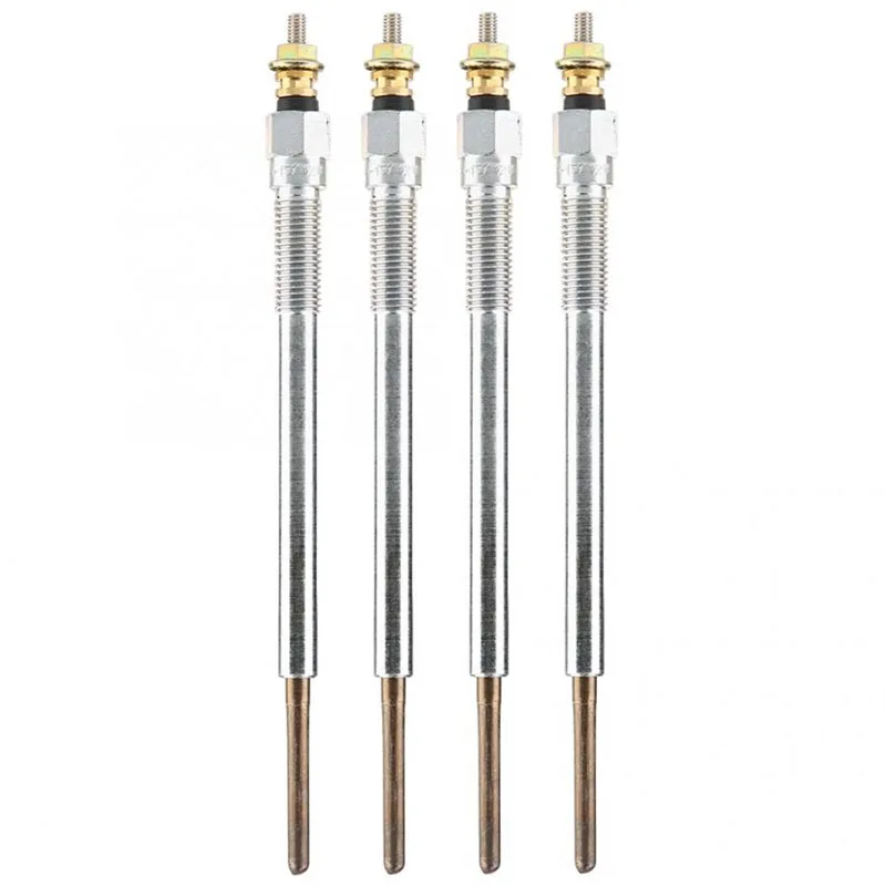 4 шт. металлический автомобильный дизельный Обогреватель светящиеся пробки для