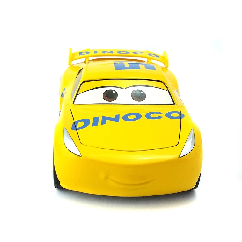 Disney Pixar Cars 3 Big Dinoco Cruz Ramirez металлическая литая под давлением игрушечная машина 1:24