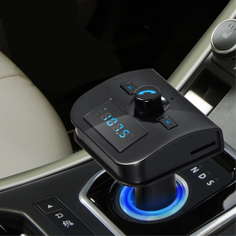 FM передатчик Bluetooth Handsfree автомобильный комплект модулятор Mp3 музыкальный плеер