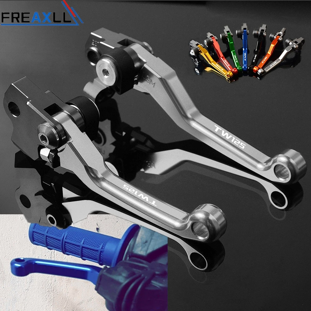 

For Yamaha TW125 TW 125 1999 2000 2001 2002 2003 2004 Accessories CNC Pivot Motorbike Pit Dirt Bike Brake Clutch Levers