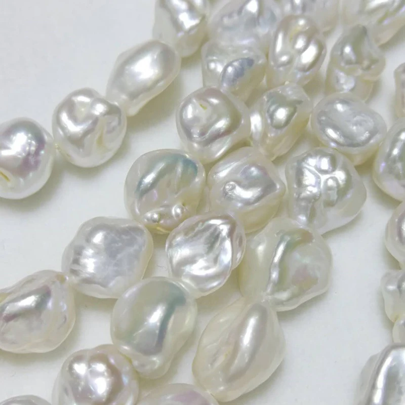 1pcs Natural Freshwater Pearls Irregular Shape DIY For Jewelry Making 9-18 Mm Necklace Bracelet Accessories Material | Украшения и