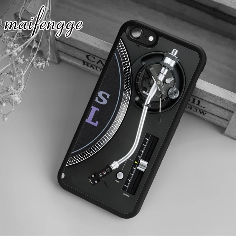 Maifengge Ретро техника турникеты DJ чехол для iPhone 5 6 s 7 8 plus 11 12 Pro X XR XS Max Samsung Galaxy S6 S7 edge S8