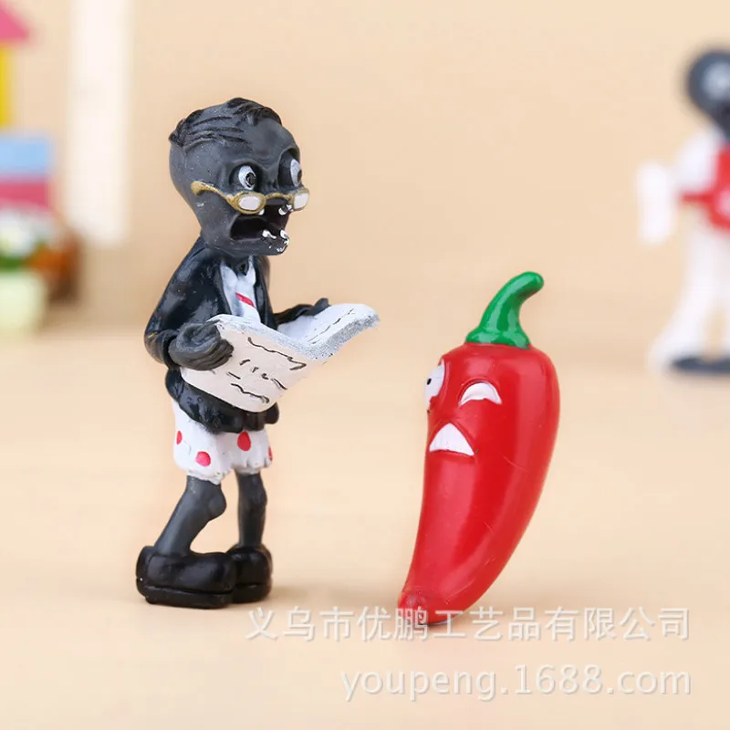 Фигурки и украшения ручной работы Растения против Зомби 8 шт./компл.|Игровые