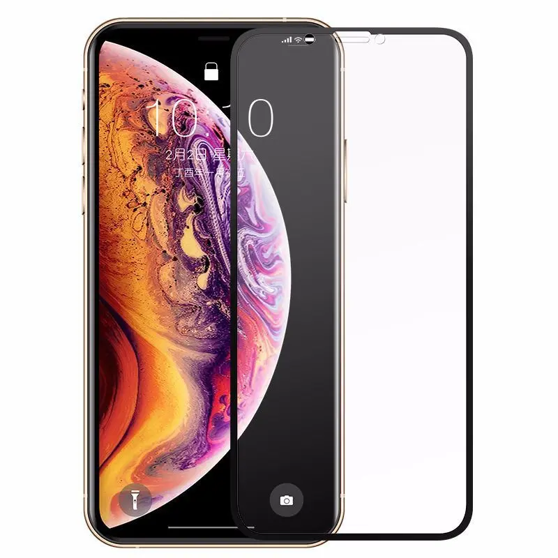 Esobest анти-отпечатков пальцев Стекло для iphone12 мини матовый Экран протектор 11 pro max xs