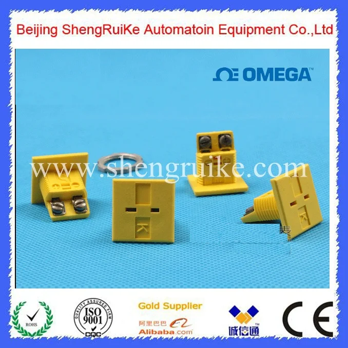 Омега RMJ K S панелью регулятор температуры с термопарным разъем K|thermocouple connector|omega