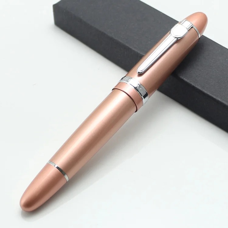 17 JINHAO 159 модные канцелярские принадлежности черные металлические авторучки серебряный зажим высокого качества Школьные офисные поставки подарочные ручки - Цвет: 17