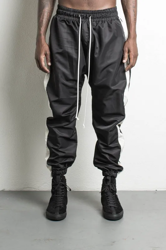 Мужские штаны джоггеры kaye West модные повседневные в стиле хип хоп 2019|jogger pants men|fashion