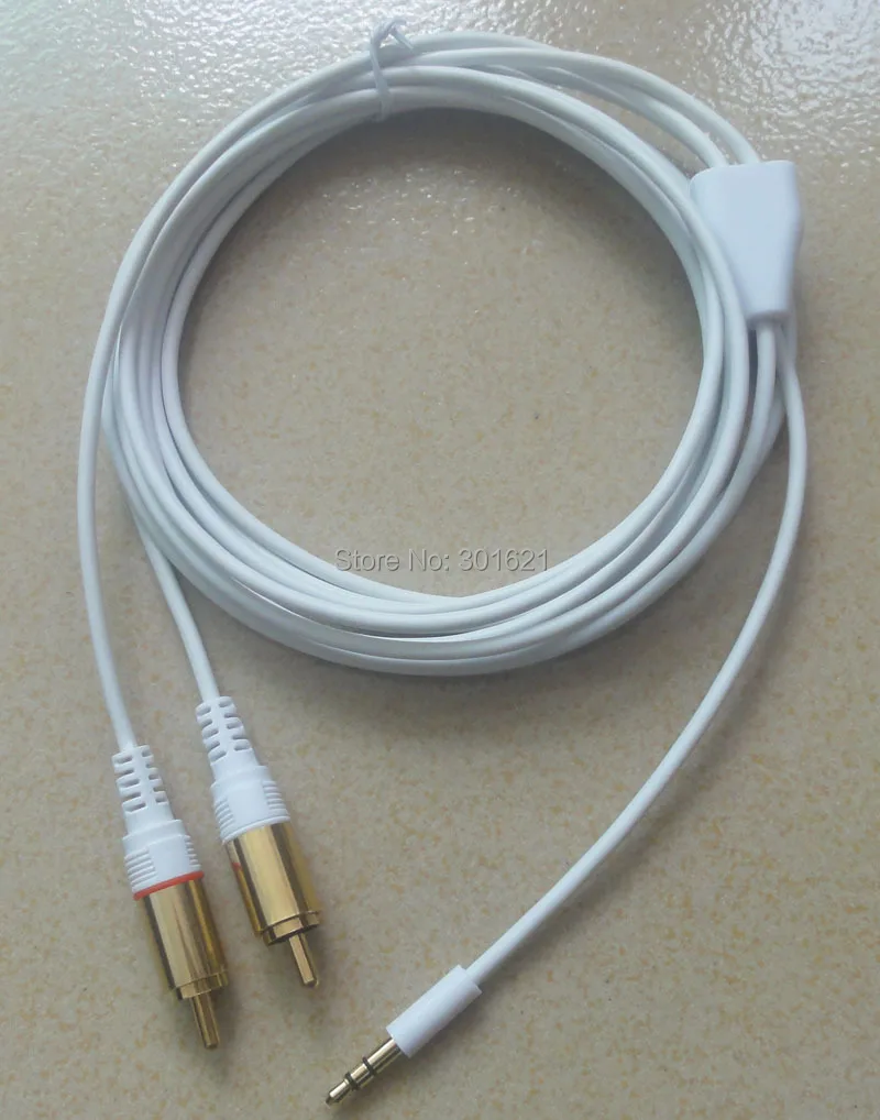 4 метра 13ft 3 5 мм штекер 2 RCA аудио кабель|rca audio cable|audio cable3.5mm male |