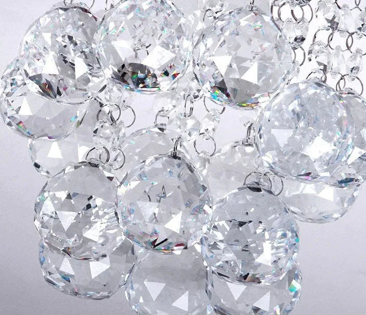 Хрустальная люстра K9 светильник с корпусом из нержавеющей стали диаметр 15 см 20 25