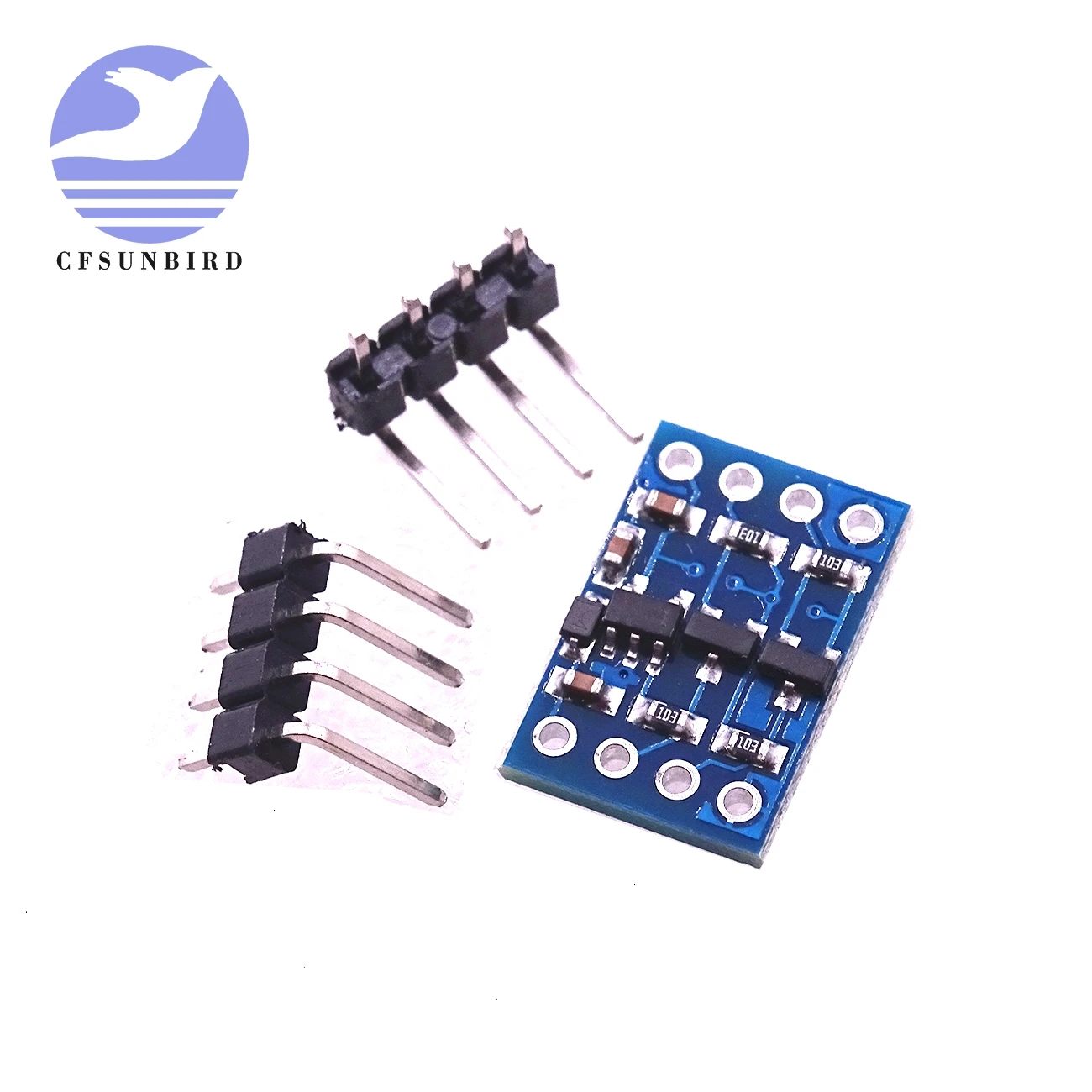2 шт./лот IIC I2C преобразователь уровня модуль датчика 5 V 3 системы с контактами для